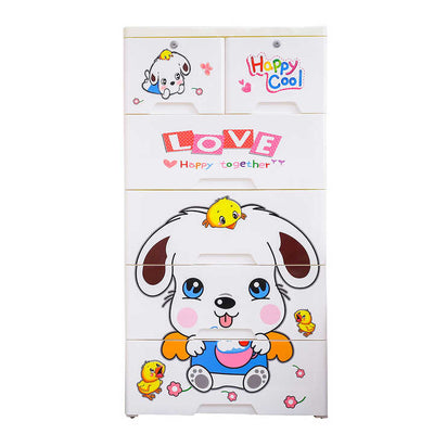 Commode de rangement en plastique pour bébé - Happy cool