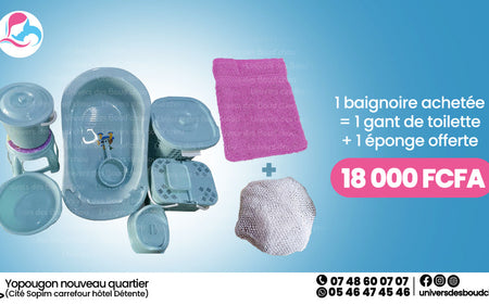 🛁 L’heure du bain devient un moment magique avec notre kit complet !