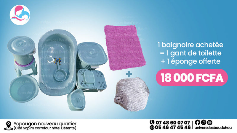 🛁 L’heure du bain devient un moment magique avec notre kit complet !