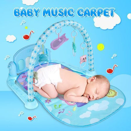 Tapis d'Éveil pour Bébé  à jouets suspendus