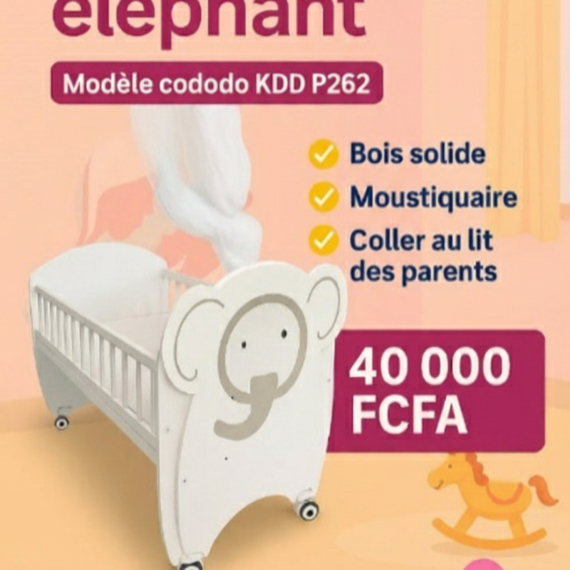 Lit en bois Cool Baby KDD-P262