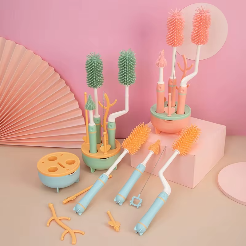 🧼 lot de brosses de nettoyage pour biberons