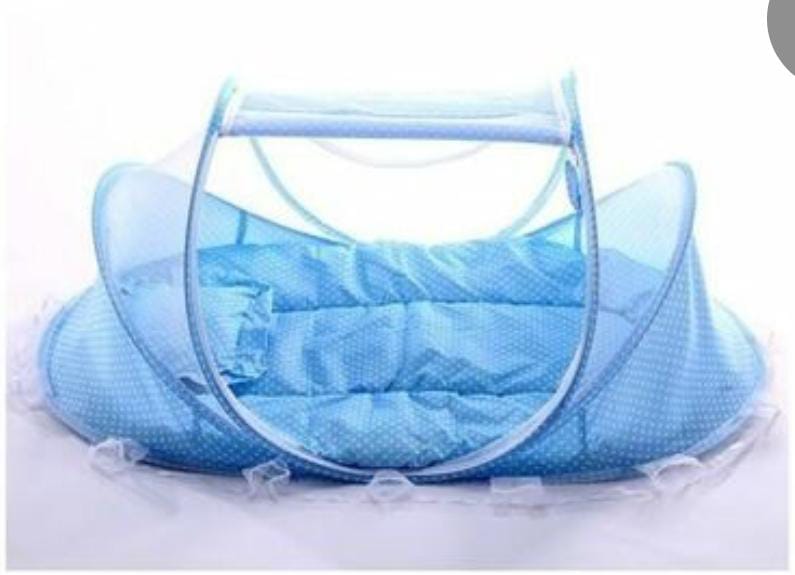 Lit moustiquaire pliable avec fermeture éclaire