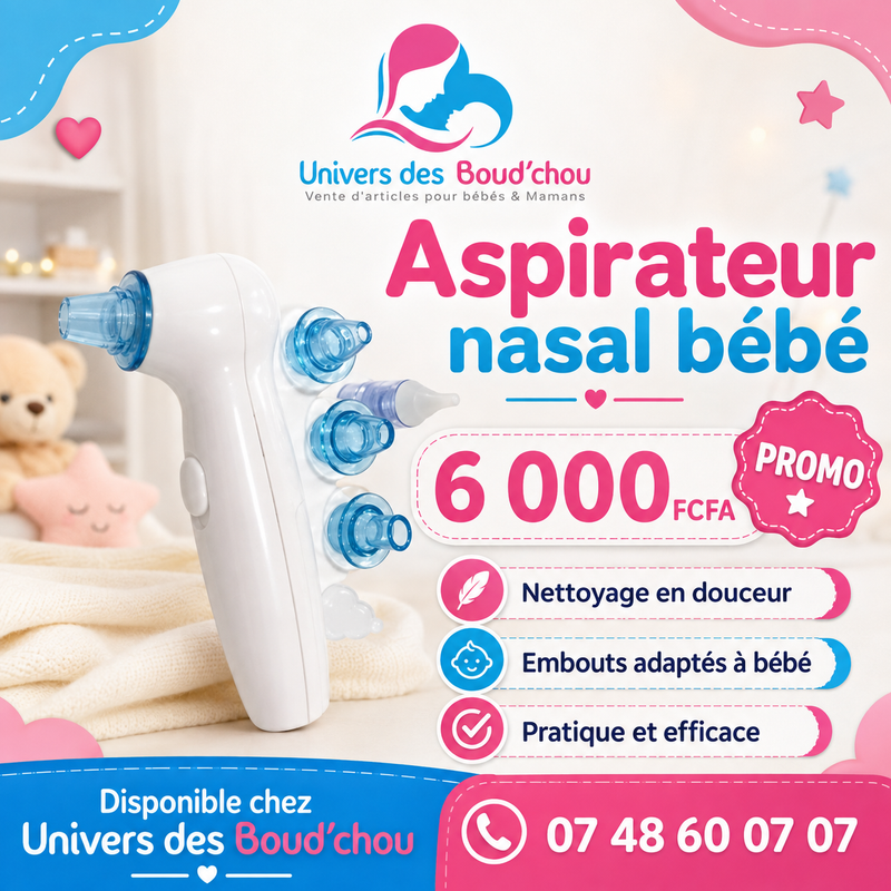 Aspirateur nasal électrique pour bébé