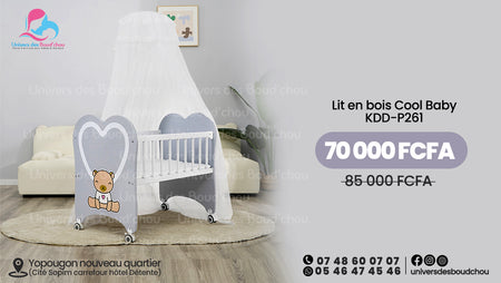 Lit en bois Cool Baby KDD-P261