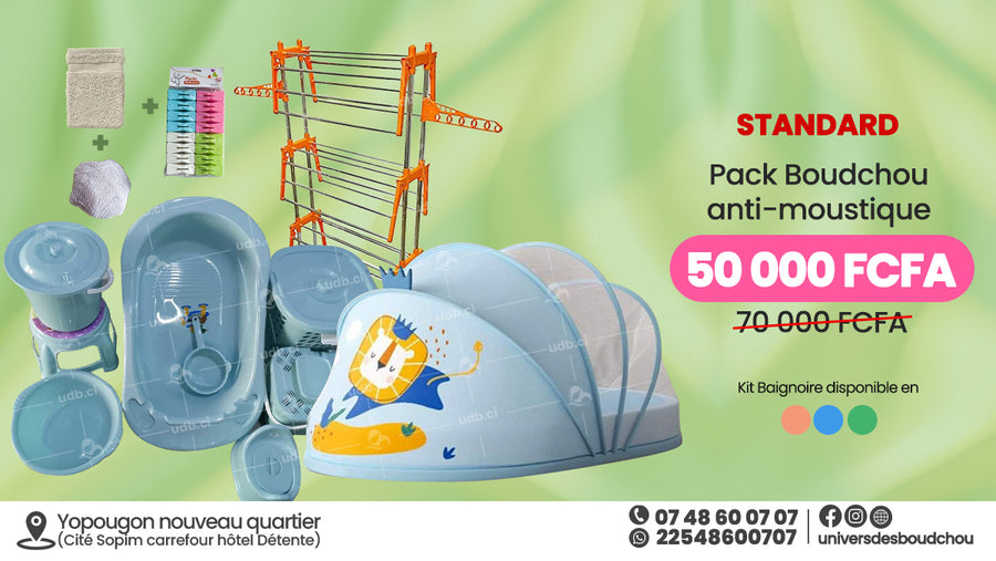 Pack Boudchou anti-moustique - Standard