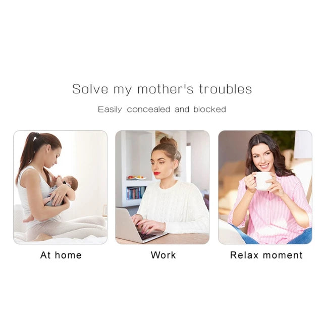 Double pump Portable electric breast pump