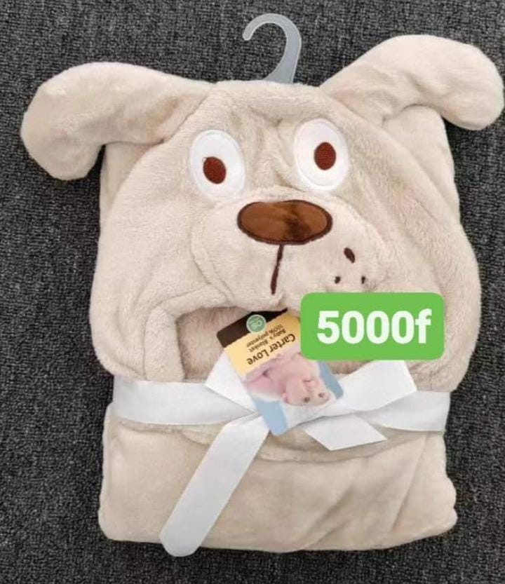 Drap à capuche doux