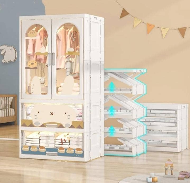 Large folding wardrobe