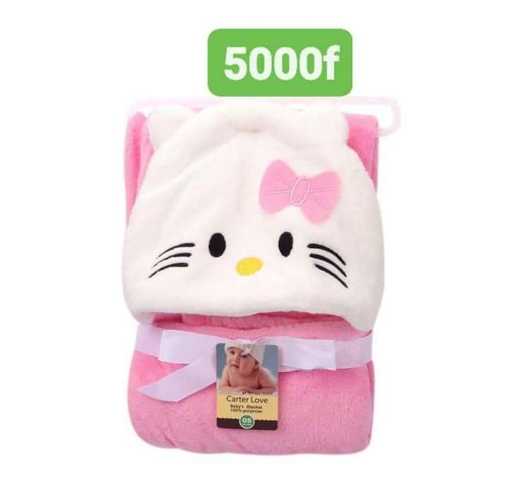 Drap à capuche doux