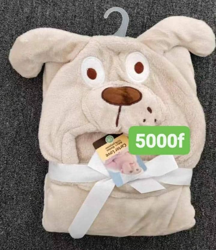 Drap à capuche doux