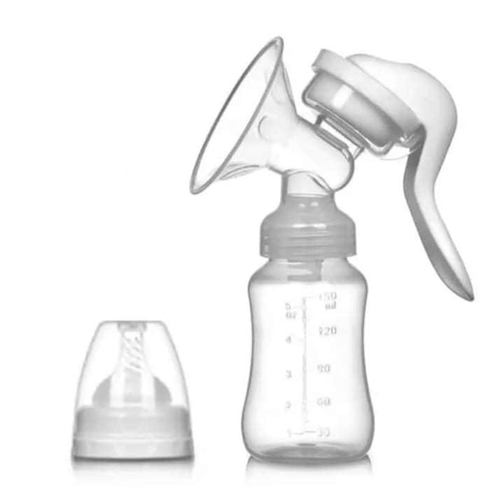 Manual breast pump