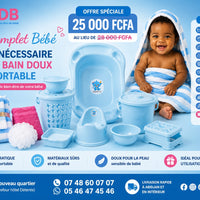 Pack Bain Complet Bébé Papeto
