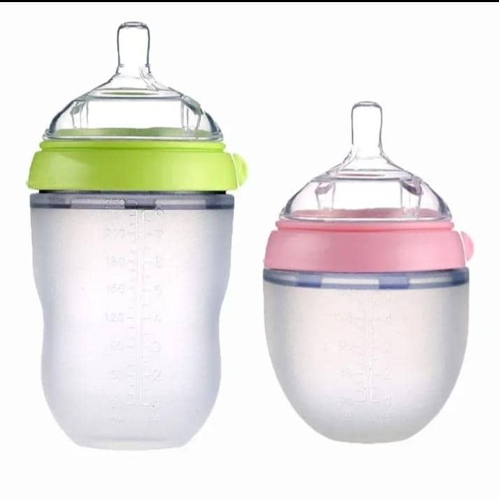 Biberon en silicone incassable