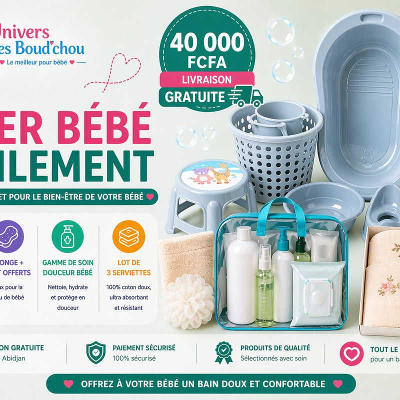 Pack laver bébé facilement