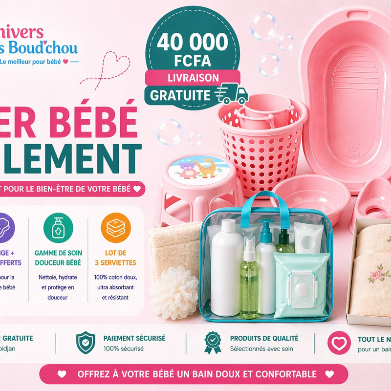 Pack laver bébé facilement