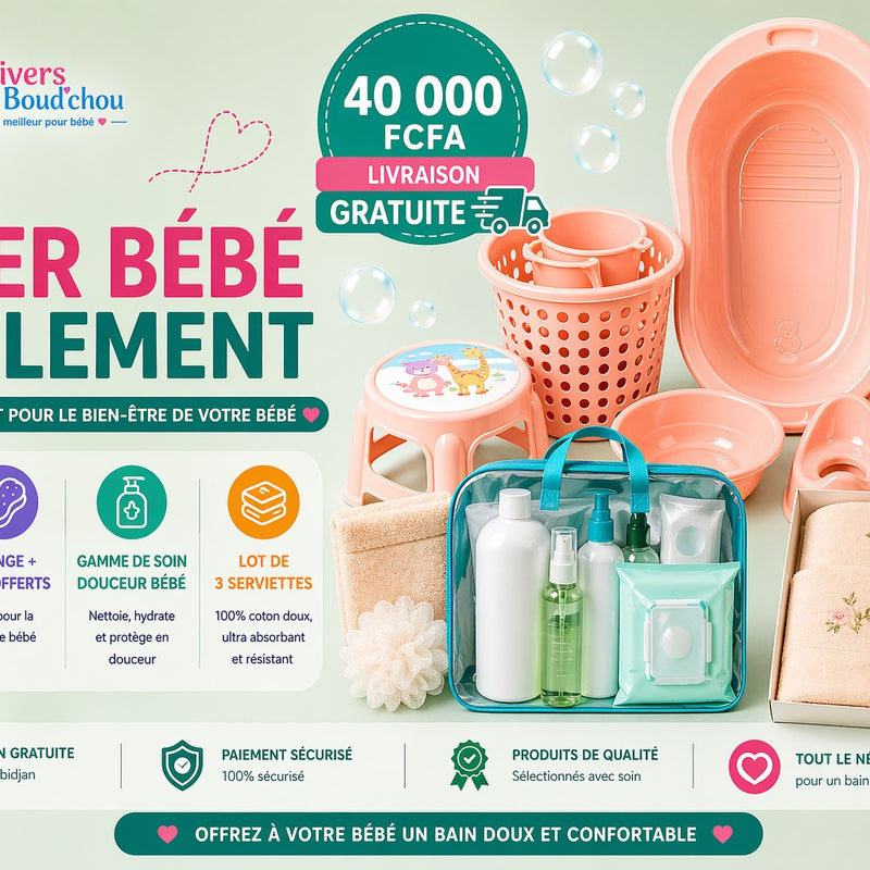 Pack laver bébé facilement