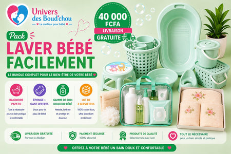 Pack laver bébé facilement