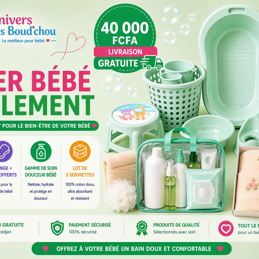 Pack laver bébé facilement
