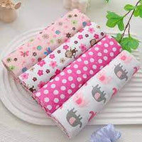 👶 Lot de 4 Draps Bébé – 100% Flanelle Coton
