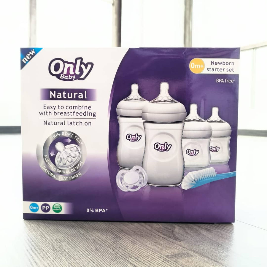 Lot de 4 biberons Only Baby