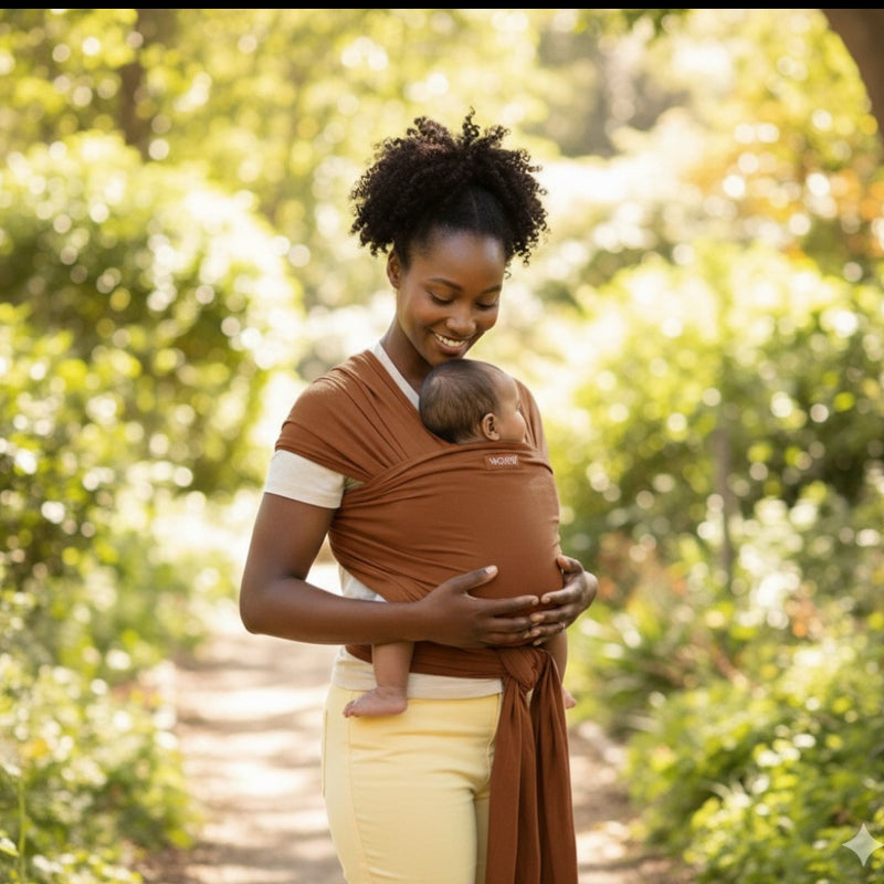 Écharpe porte bébé