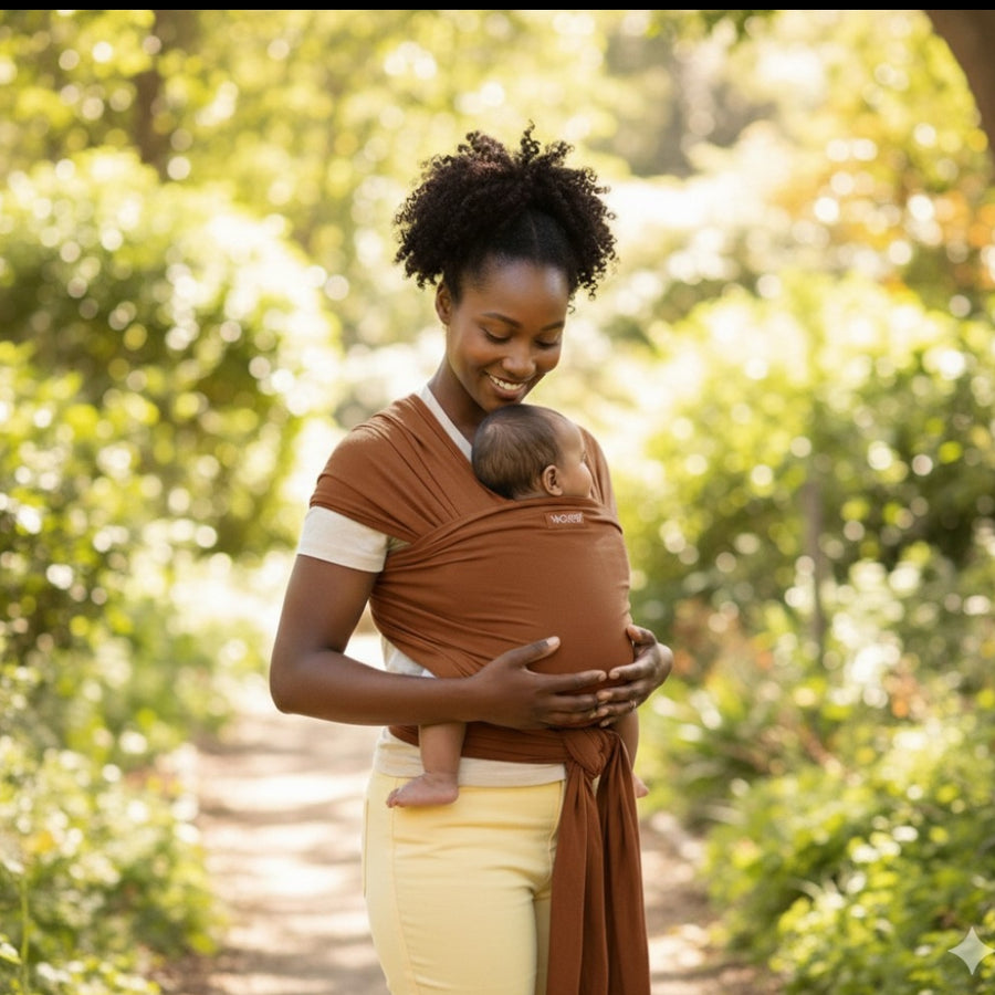 Écharpe porte bébé