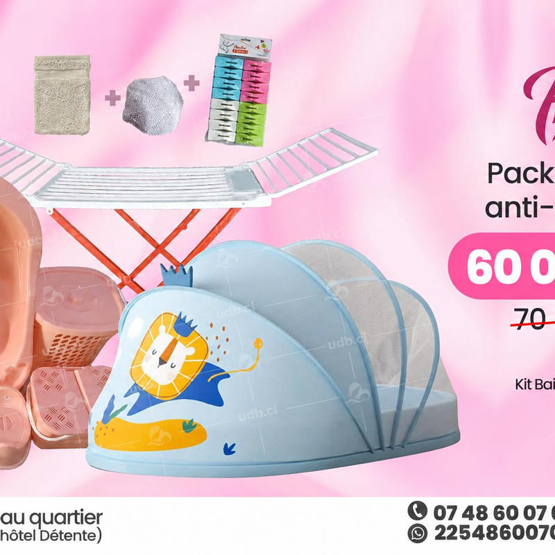 Pack Boudchou anti-moustique - Premium