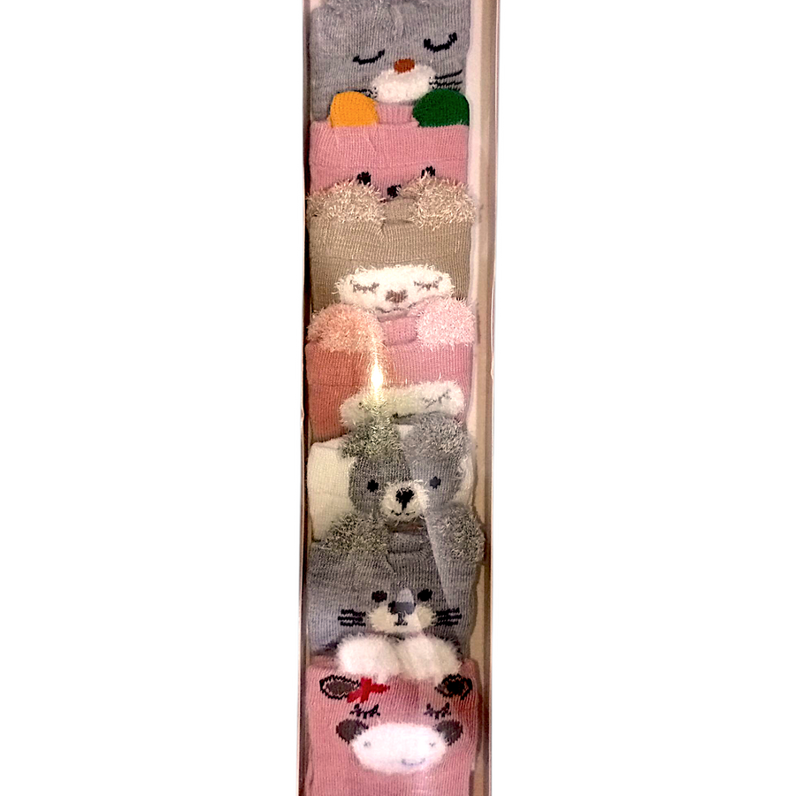 Lot de 7 chaussons bébé