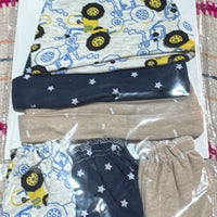 Lot de 3 bonnets + 3 moufles
