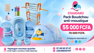 Pack Boudchou anti-moustique - Standard