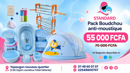 Pack Boudchou anti-moustique - Standard