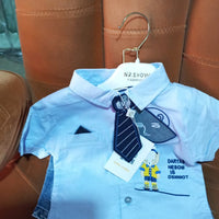 Ensemble bébé avec cravate
