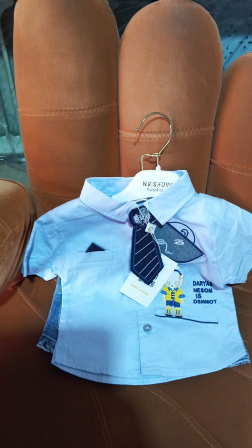 Ensemble bébé avec cravate