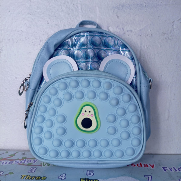 Sac à dos bulle pour enfants- Bleu