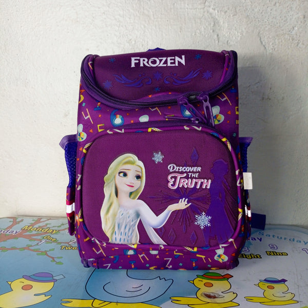 Sac à dos pour enfants là reine des neiges - violet