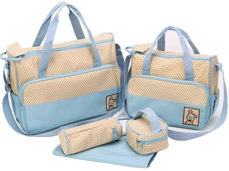 Sac à langer Boud’chou – 5 pièces