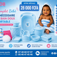 Pack Bain Complet Bébé Papeto
