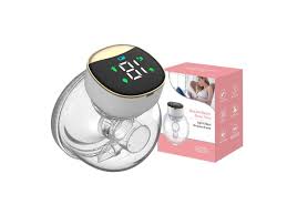 Portable electric breast pump