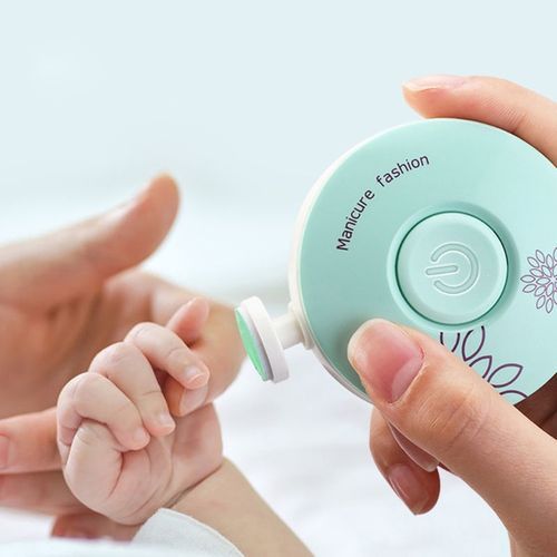Electric Baby Nail Clipper - Green