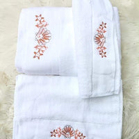 lot de 3 serviettes blanche
